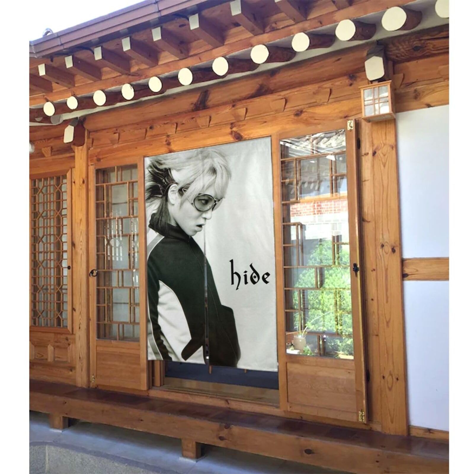 Amazon｜のれん 目隠し ロング 暖簾 Hide 和風のれん 86 x 143cm